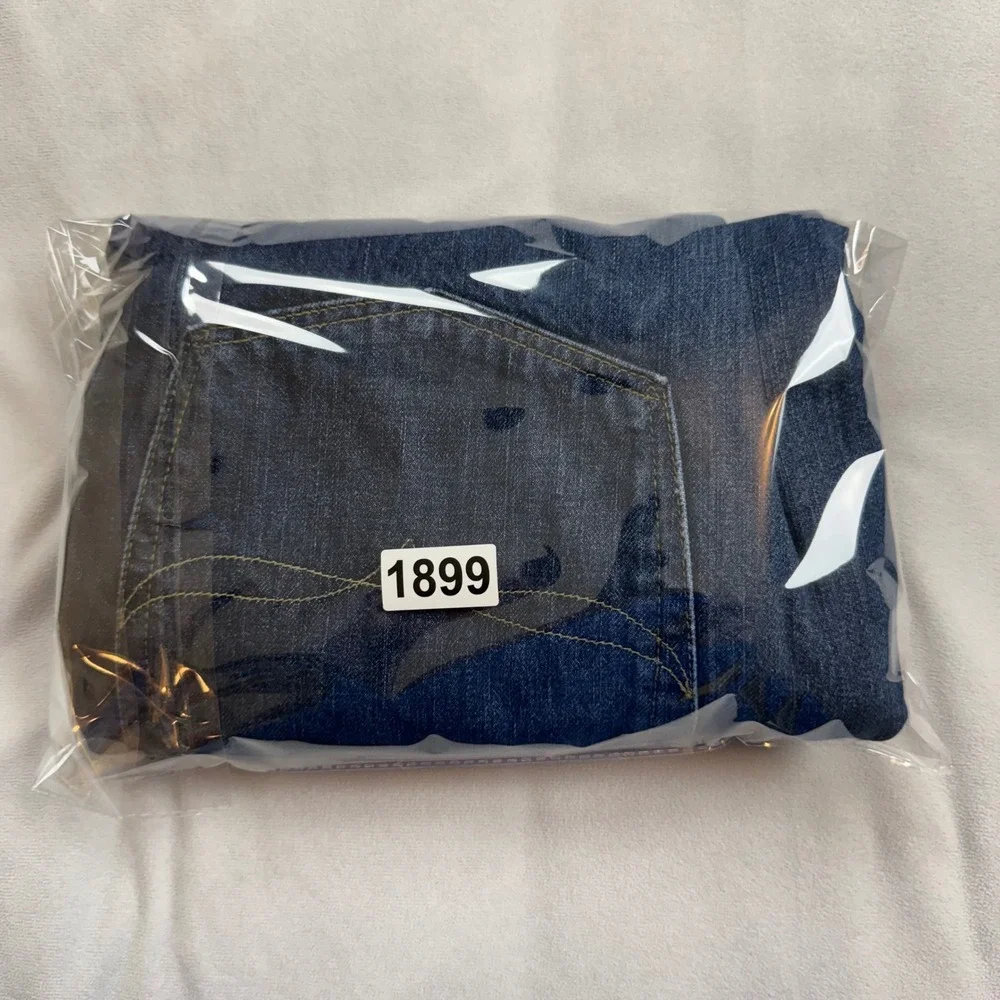 Polo Ralph Lauren Varick Slim Straight Jeans Mens 40x30 Dark Wash Blue Denim